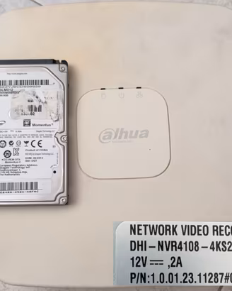 kit NVR e telecamere Dahua