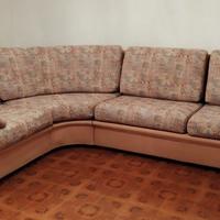 Divano ad angolo artigianale