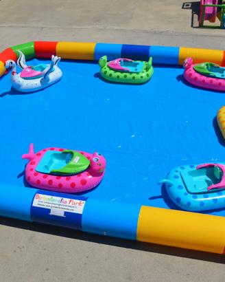 Autoscontro Acquatico con Barchette elettriche