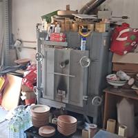 Forno ceramica mezzo mcubo a metano