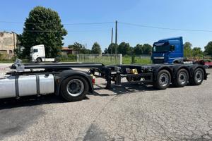 Semirimorchio portacontainer Broshuis 2007