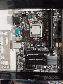 Bundle CPU+SCHEDA MADRE+RAM da testare 