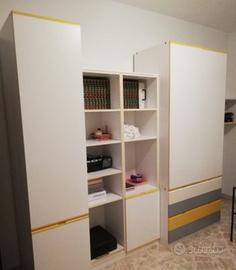 Stanzetta :Armadio-libreria-colonna armadio-