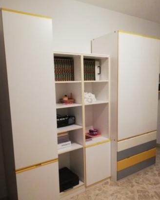 Stanzetta :Armadio-libreria-colonna armadio-