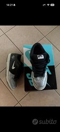 Nike SB Dunk Low Supreme Jewel Swoosh Silver black