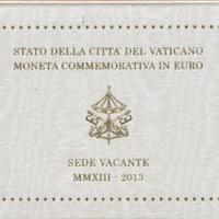 ROMA - Sede Vacante (2013) - 2 Euro 2013