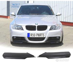 SPLITTER PARAURTI PER BMW E90 E91 05-08 PACK M NER