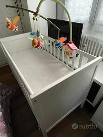 Lettino sundvic ikea bianco