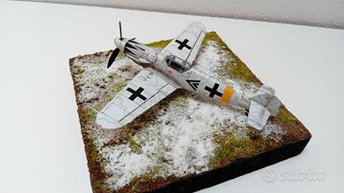 Messerschmitt Bf109G-14 Scala 1/72 con Diorama