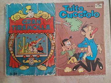 Lotto 2 fumetti: Gran Tiramolla, Tutto Cucciolo