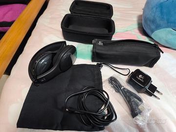 Cuffie con Microfono Logitech Headset H-800