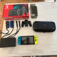 Nintendo switch “V2” (2019) + accessori