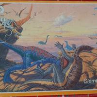 puzzle clementoni : dinosauri 