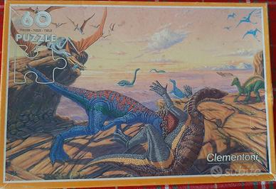 puzzle clementoni : dinosauri 
