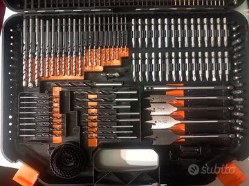 Set punte trapano completo 246 pezzi valigetta