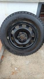 cerchi+gomme da neve Dacia Nissan  215 65r16
