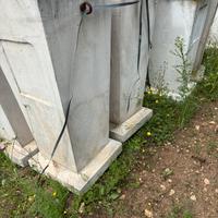 Giare in cemento bianco