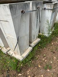 Giare in cemento bianco