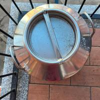 Contenitore in acciaio inox per olio 