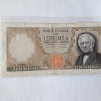 100.000 lire manzoni dec. 19.07.1970 e 27.06.67