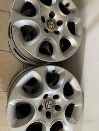 4 Cerchi in lega 16 Originali Alfa Romeo 159
