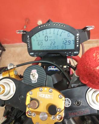 Strumentazione AIM MXL yamaha r6
