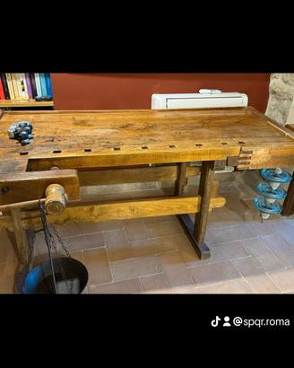 Tavolo da falegname, fine 800