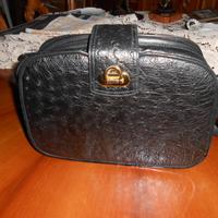 Borsa donna in pelle nera