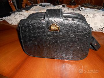 Borsa donna in pelle nera