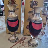 Mignon Anfore Argentate BUTON Charry Brandy Rara