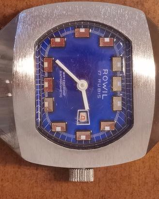 rowil 17 rubis orologio a carica manuale