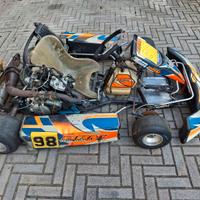 Kart con motore cagiva 160cc