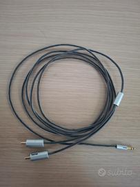 Cavo Audio Jack 3.5mm a 2 RCA Hama