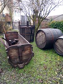 botti, tinozze e tini