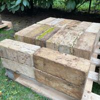 Mattoni in pietra travertino 28 pezzi