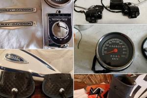 comandi manubrio contachilometri dyna sportster