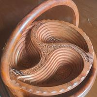 Portafrutta in legno