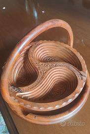 Portafrutta in legno