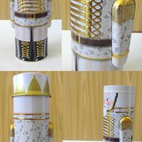 Scatola latta soldatino schiaccianoci