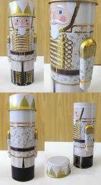 Scatola latta soldatino schiaccianoci