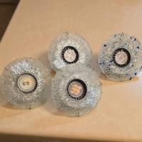 Faretto in cristallo scaglie 442/F