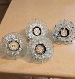 Faretto in cristallo scaglie 442/F