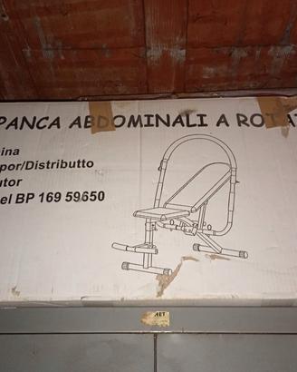 Panca addominali a rotazione 