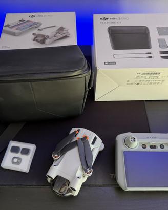DJI Mini 3 PRO + Fly More Kit + Filtri- Come NUOVO