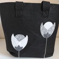 Borsa nera in feltro 
