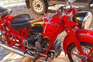 moto guzzi Airone con CRS del 1950