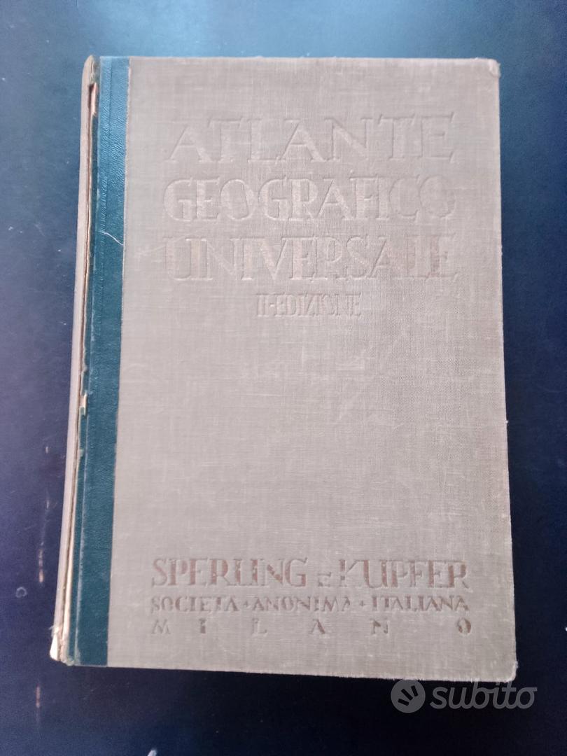 Atlante Geografivo Universale anno 1937 - Libri e Riviste In vendita a Pisa