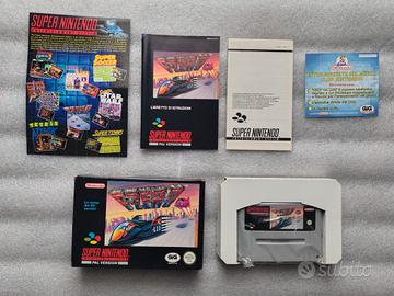 F-ZERO NINTENDO SNES GIG COME NUOVO SUPERNINTENDO