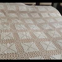 copriletto uncinetto 