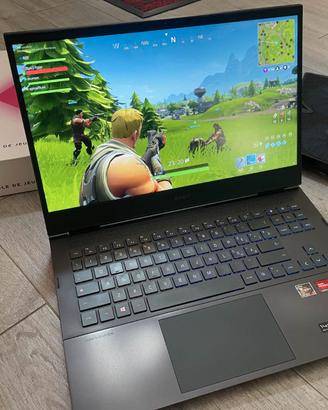 HP OMEN Notebook PC Gaming AMD Ryzen 7 - 16GB